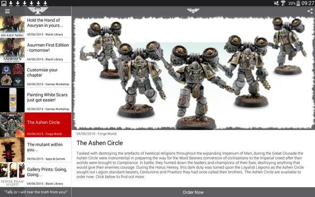 Warhammer android App screenshot 10