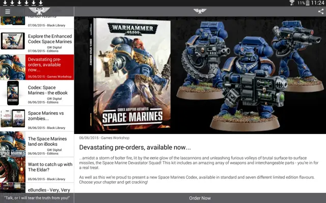 Warhammer android App screenshot 11