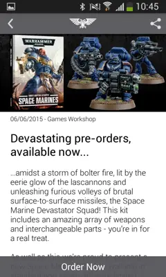 Warhammer android App screenshot 15