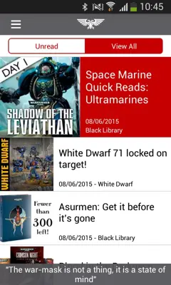 Warhammer android App screenshot 16