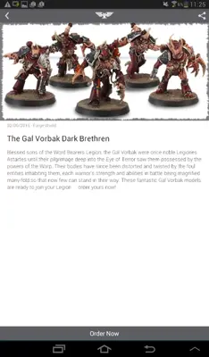 Warhammer android App screenshot 1